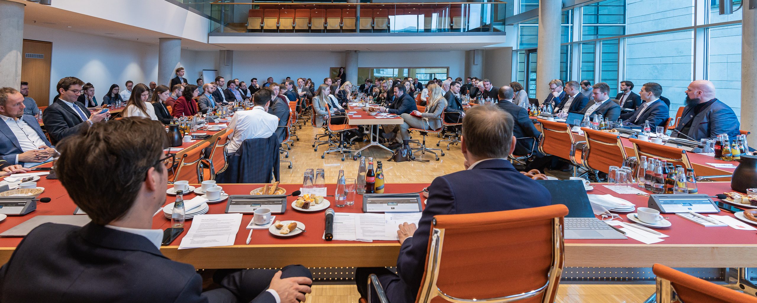Bundesblock stellt Paperthon-Zwischenergebnisse beim “Meet&Greet” bei der CDU/CSU Fraktion vor